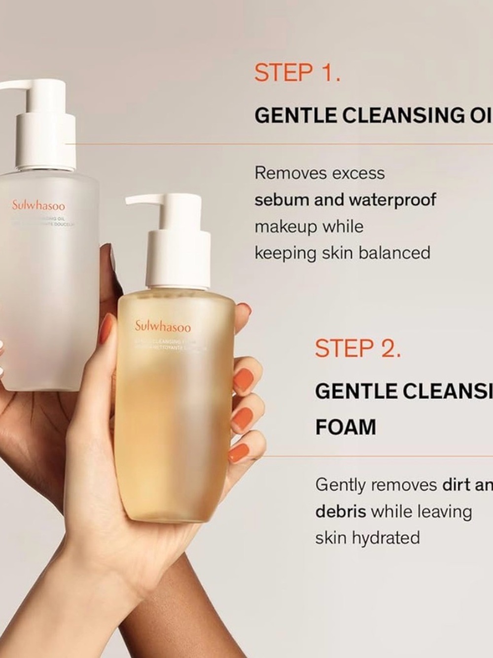 (NEW) Sulwhasoo Gentle Cleansing Foam — Cream - Picture 6 of 8